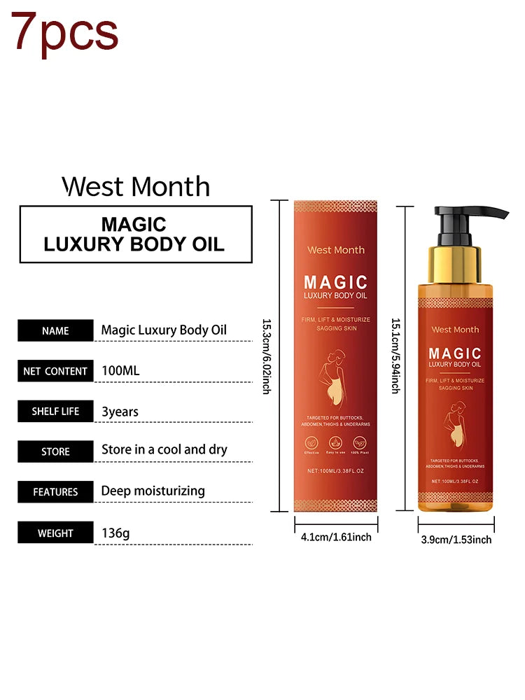 WEST MONTH Magic Luxury Body Oil – Winter Moisturizing & Firming Care