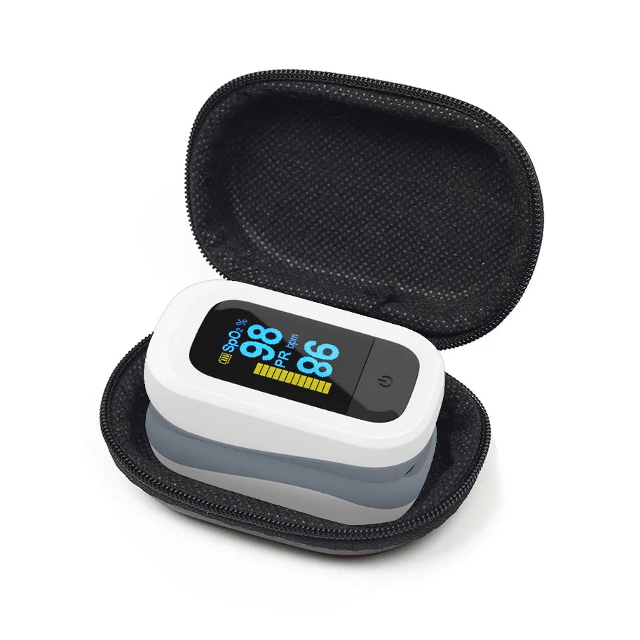 Yongrow Medical Finger Pulse Oximeter – OLED Blood Oxygen & Heart Rate Monitor
