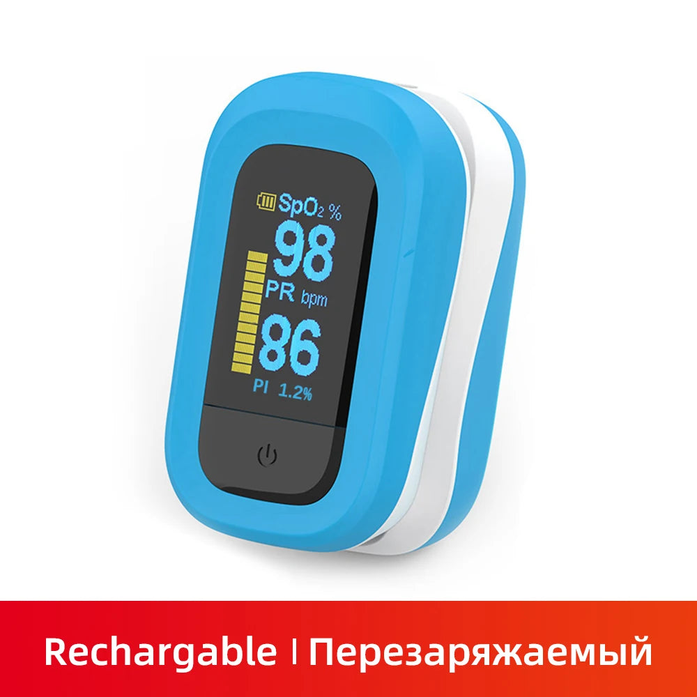 Yongrow Medical Finger Pulse Oximeter – OLED Blood Oxygen & Heart Rate Monitor