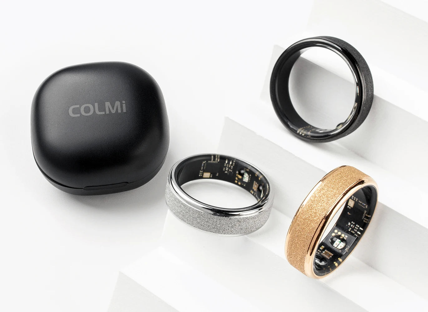 COLMI R10 Smart Ring – Health Tracker with Charging Case