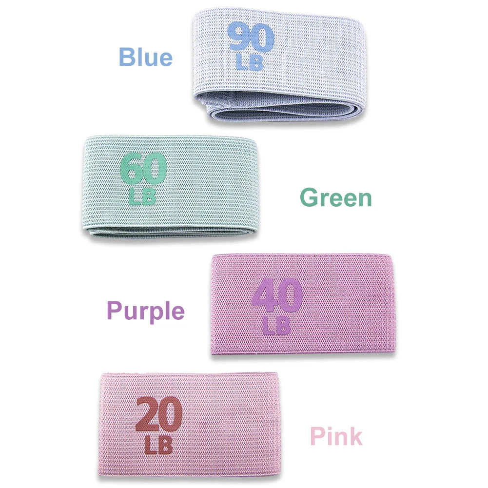 Anti-Slip Booty Bands – Glute & Thigh Resistance Workout Set