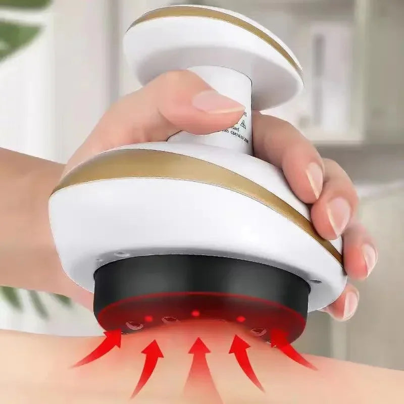 Electric Meridian Massage Brush – Cupping & Scraping Body Therapy Tool