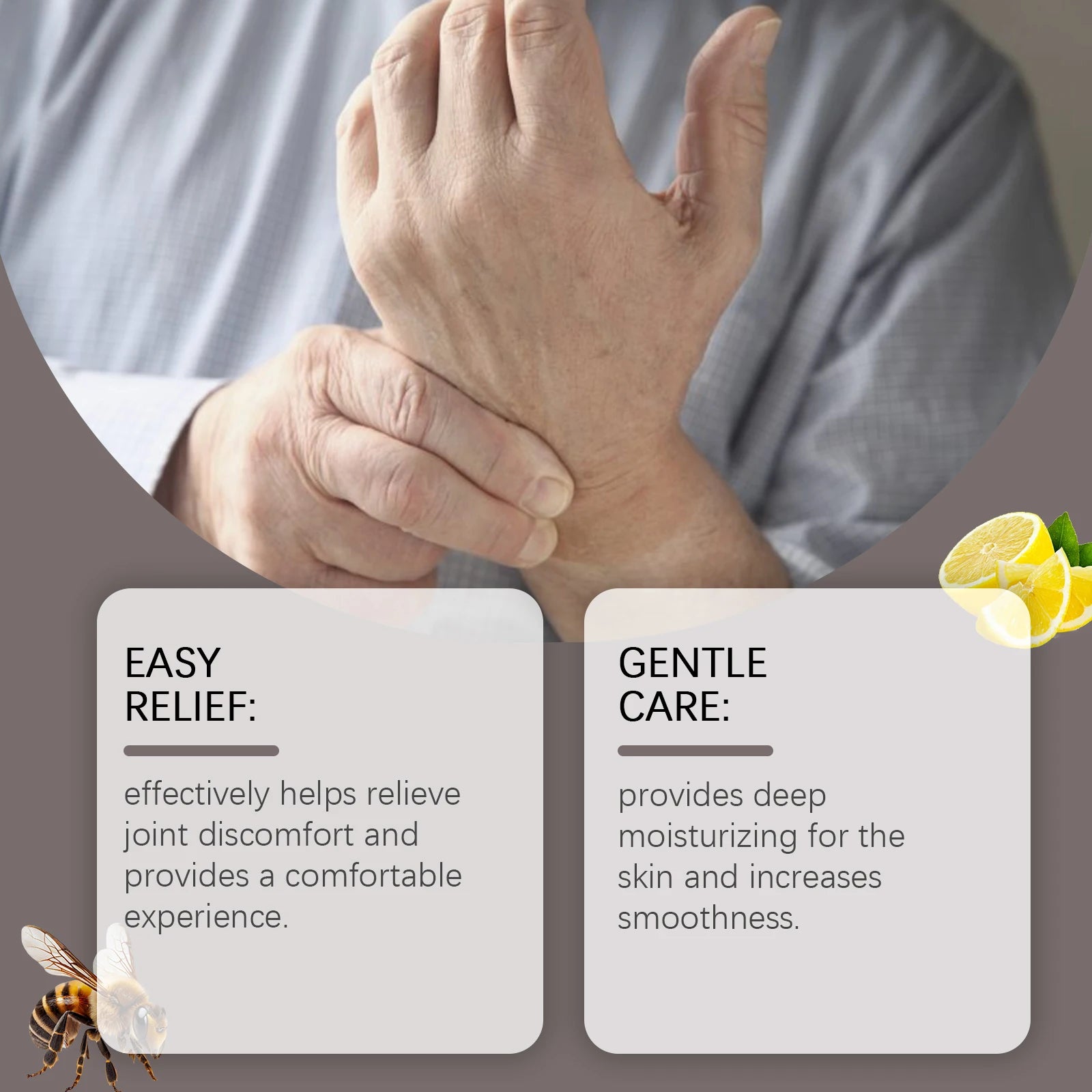 Bee Venom Cream – Soothing Joint & Muscle Massage Moisturizer