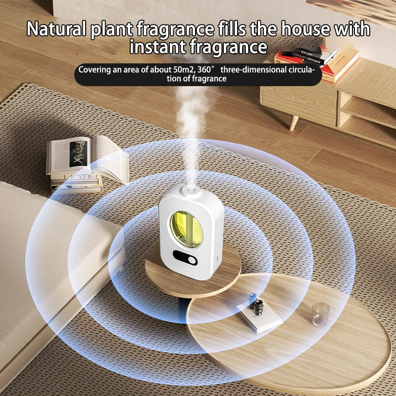 Automatic Aromatherapy Diffuser – Essential Oil Air Freshener & Humidifier