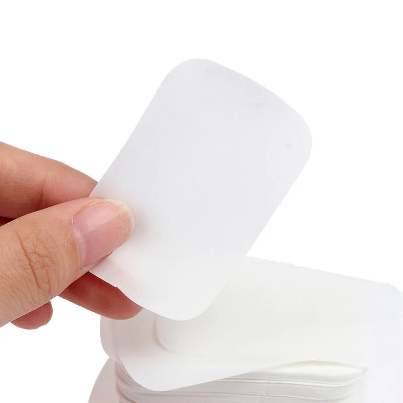 Portable Soap Paper Sheets – 40/60/100pcs Scented Foaming Hand Wash