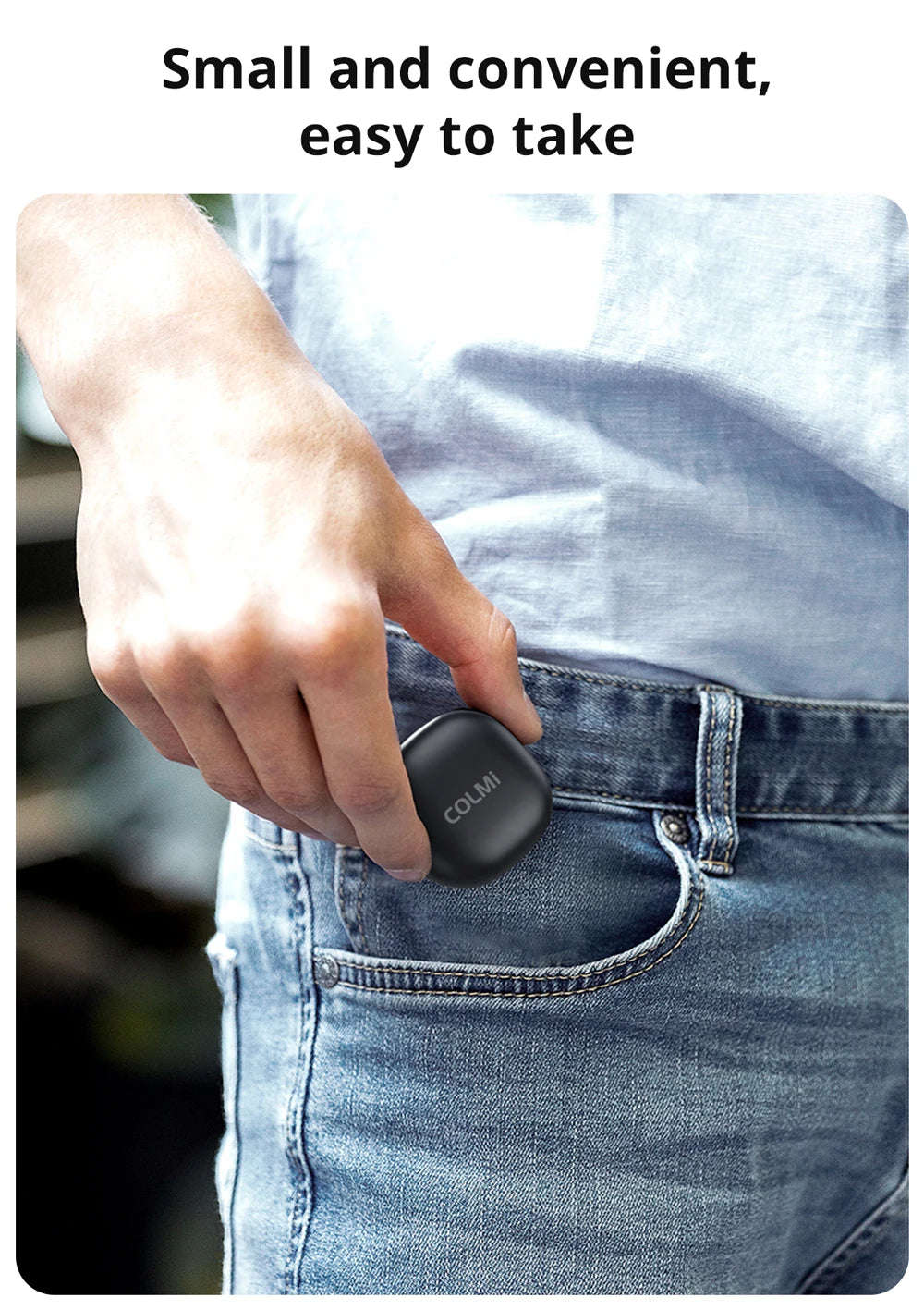 COLMI R10 Smart Ring – Health Tracker with Charging Case