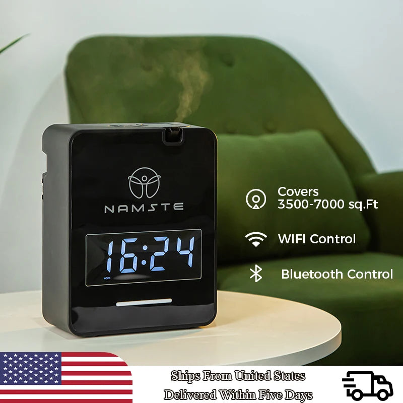 Namste Smart WiFi Bluetooth Diffuser – 300ml Aromatherapy Air Purifier