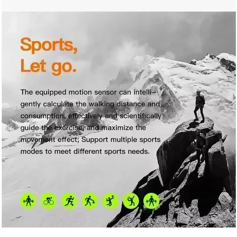 7 Watch Straps for New Watch 10 Ultra 3 – HD AMOLED Smartwatch