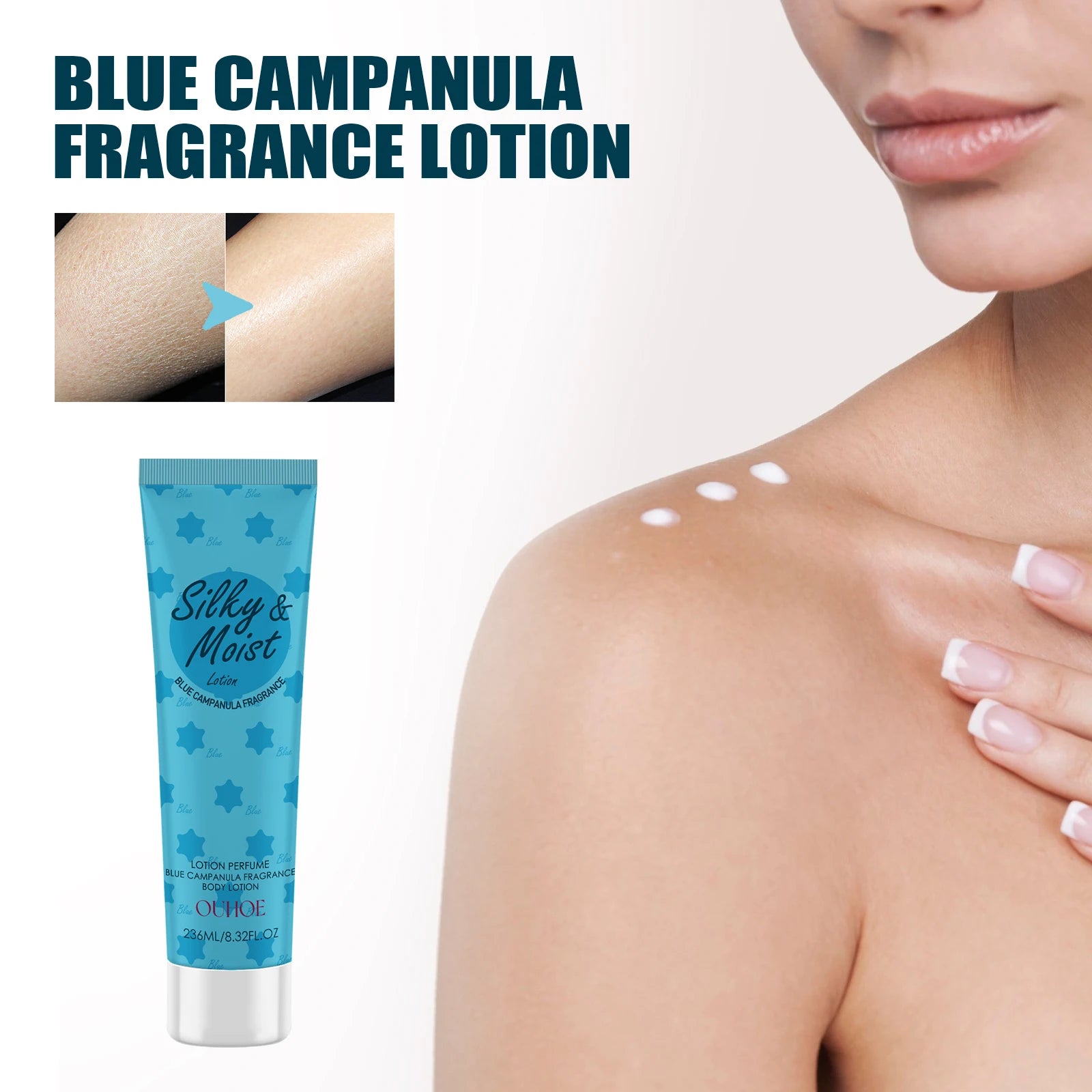 OUHOE Silky & Moist Body Lotion – Lightening & Whitening Care