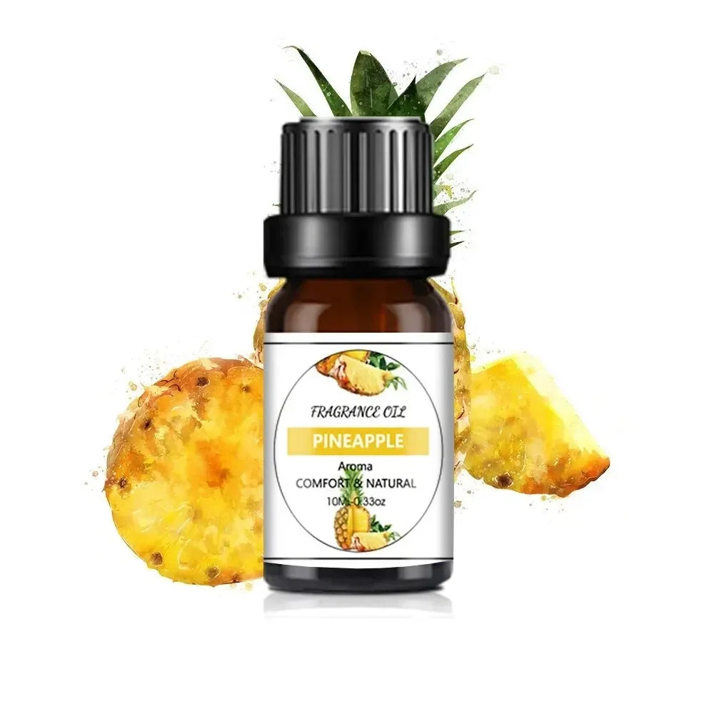 10ml Fruit Essential Oils – Mango & Pineapple for DIY Candles & Soaps