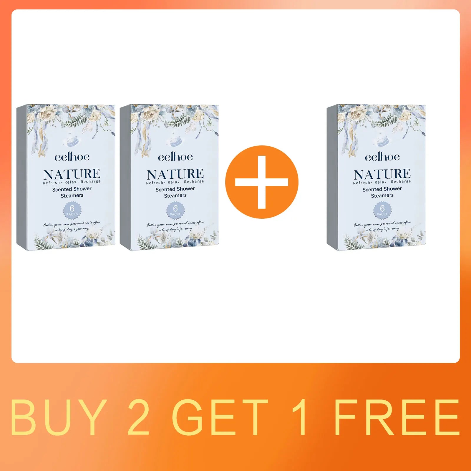 EELHOE Shower Steamers – Aromatherapy Stress Relief Tablets