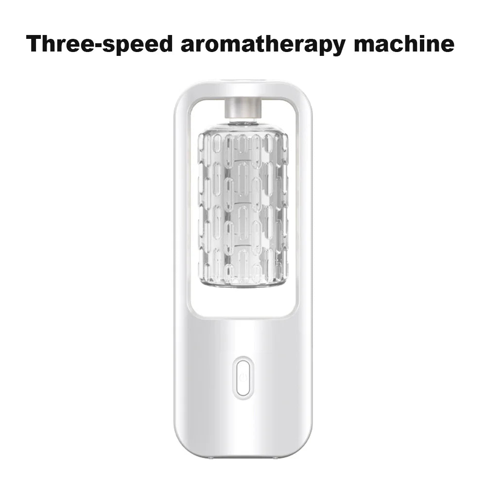 50ml USB Essential Oil Diffuser – LED Display, Multi-Mode, Wall-Mounted