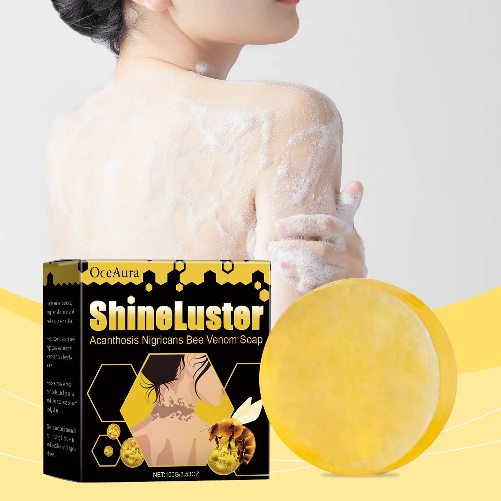 Bee Venom Handmade Honey Soap – Natural Skin Cleanser