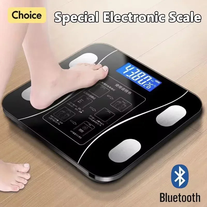 Smart Bluetooth Body Fat Scale – Digital BMI & Fitness Tracker