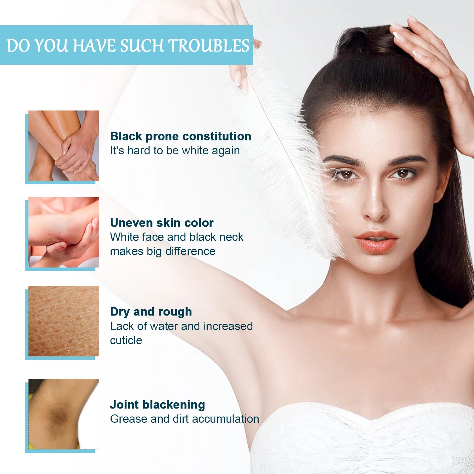 OUHOE Silky & Moist Body Lotion – Lightening & Whitening Care