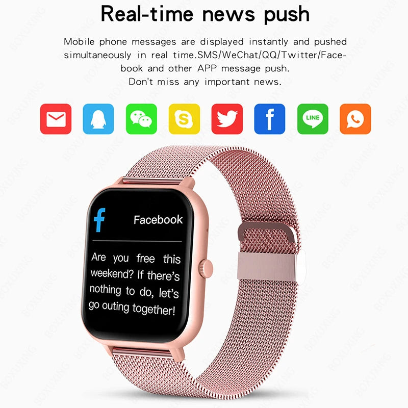 2025 Xiaomi Smartwatch – Bluetooth Call & Fitness Tracker for Men & Women