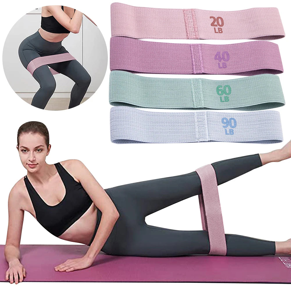 Anti-Slip Booty Bands – Glute & Thigh Resistance Workout Set