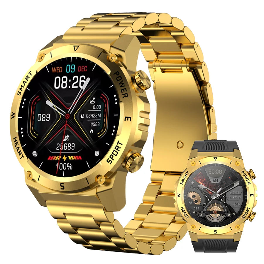Men’s Fitness Smartwatch – Health Monitor with 1.46" HD Display