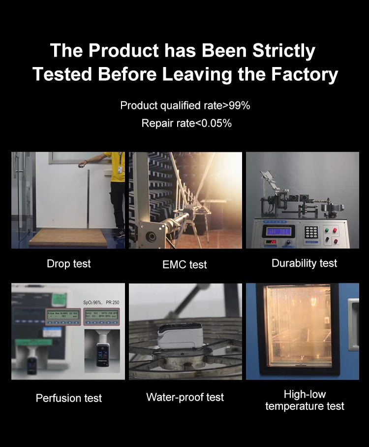 Pediatric Finger Pulse Oximeter – SpO2 & Heart Rate Monitor (OLED Display)