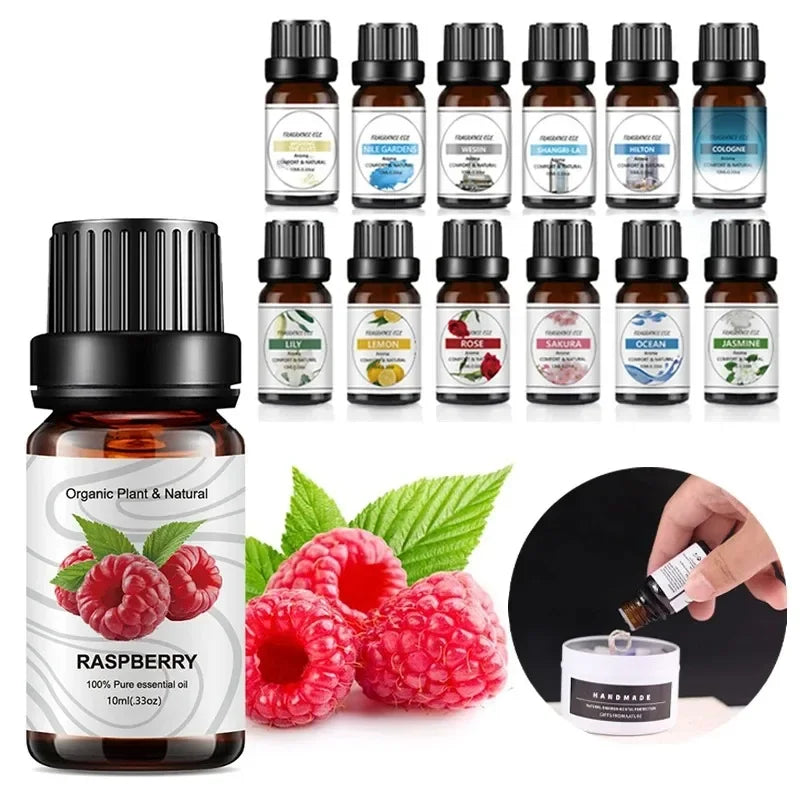 10ml Fruit Essential Oils – Mango & Pineapple for DIY Candles & Soaps