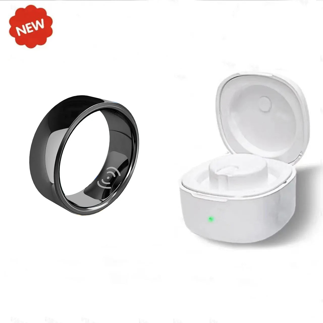 Smart Ring SR200 – Health Tracker for Heart Rate, SpO₂ & Temperature