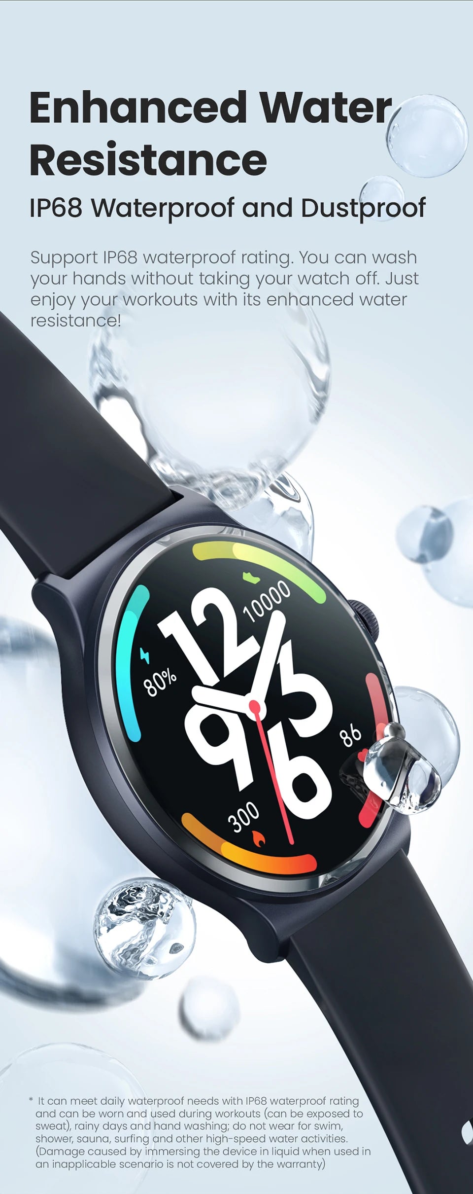 HAYLOU Solar Lite Smartwatch – Bluetooth Calling & Health Tracker