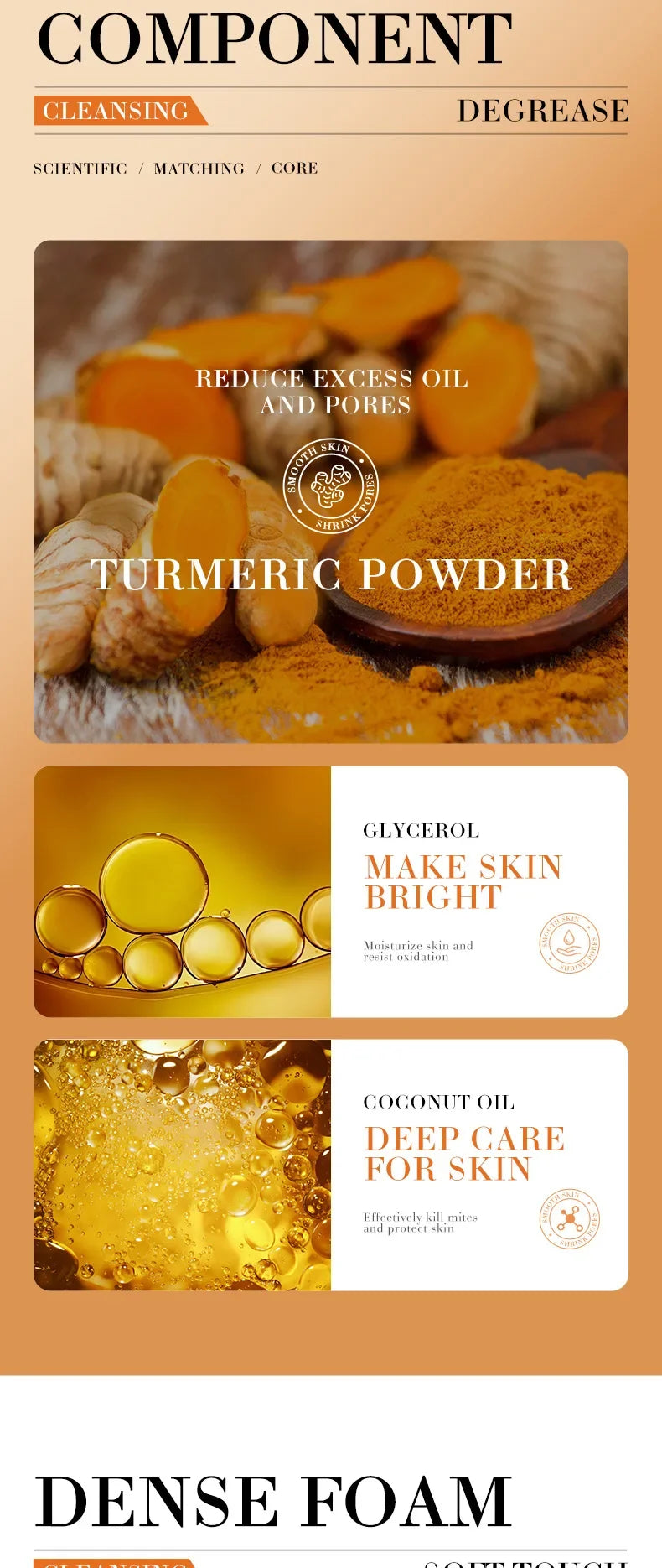 Handmade Turmeric Soap – Brightening Body & Face Cleanser