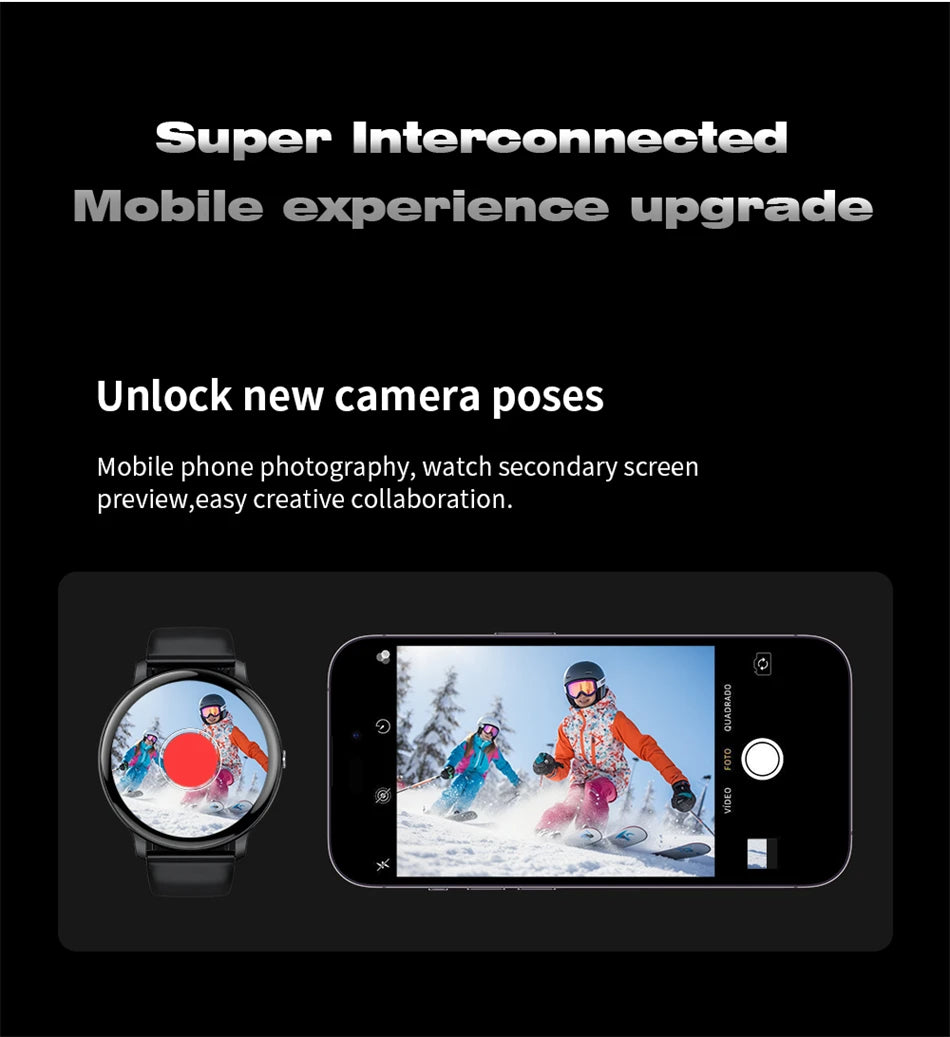 2025 Smartwatch for Women & Men – Bluetooth Call & Fitness Tracker