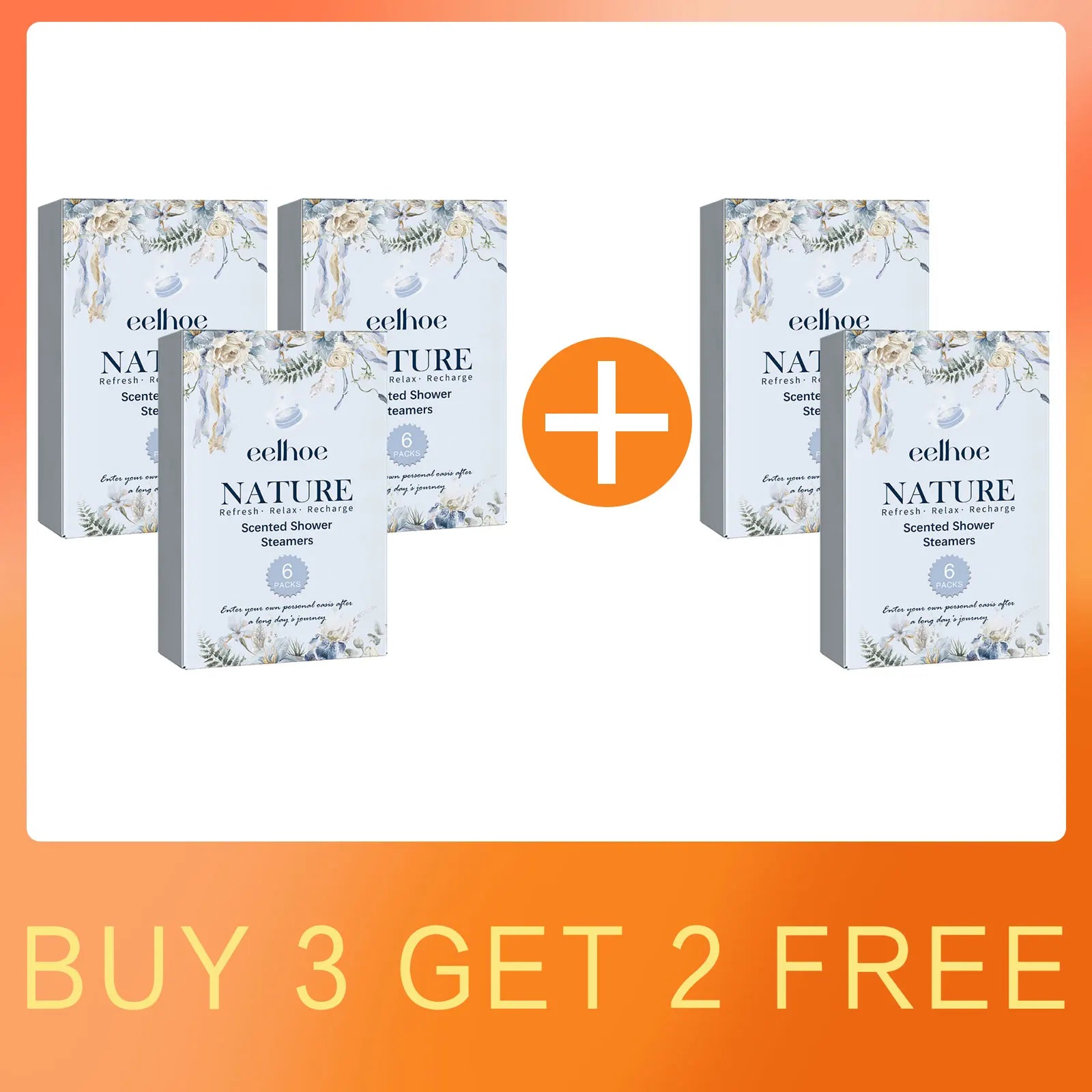 EELHOE Shower Steamers – Aromatherapy Stress Relief Tablets