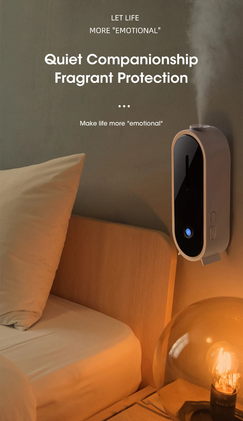 Smart USB Ultrasonic Diffuser – Portable Air Purifier & Aromatherapy Machine