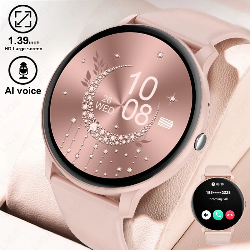2025 Smartwatch for Women & Men – Bluetooth Call & Fitness Tracker