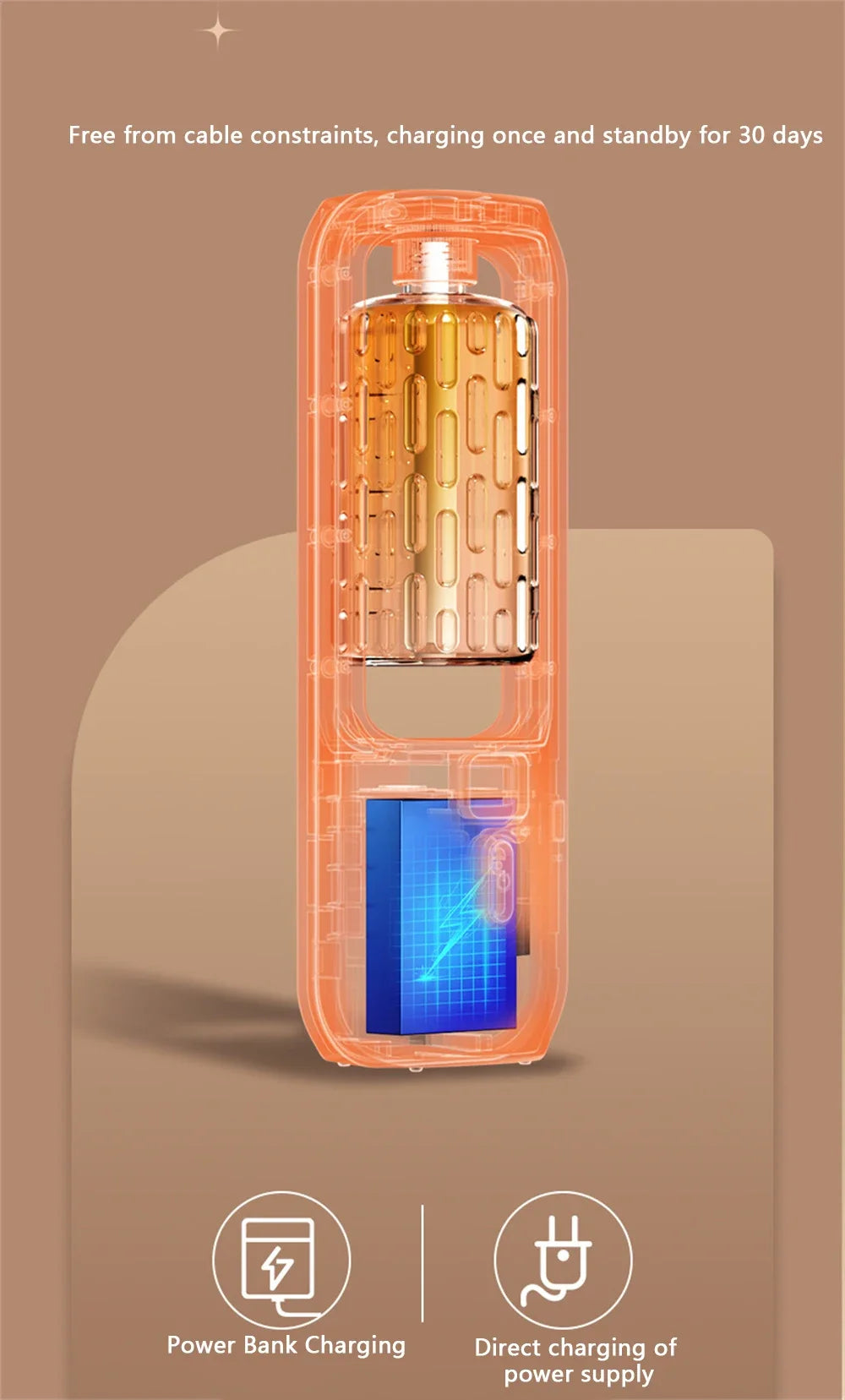 5-Gear Wall-Mounted Aroma Diffuser – Essential Oil Humidifier & Air Freshener