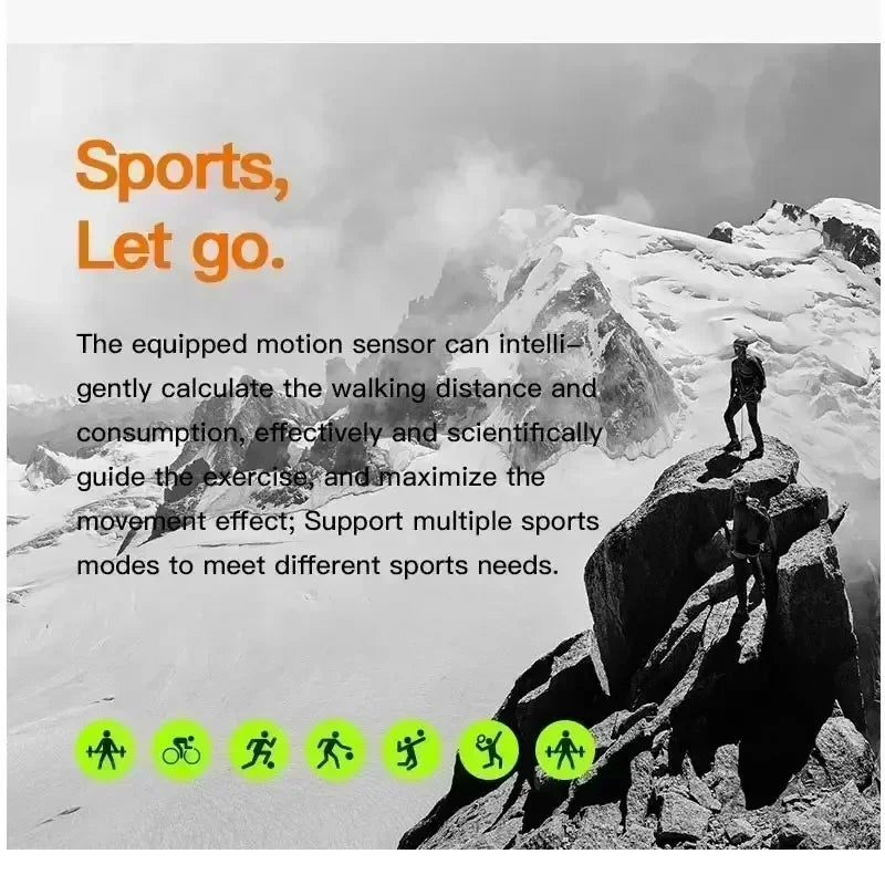 7 Watch Straps for New Watch 10 Ultra 3 – HD AMOLED Smartwatch