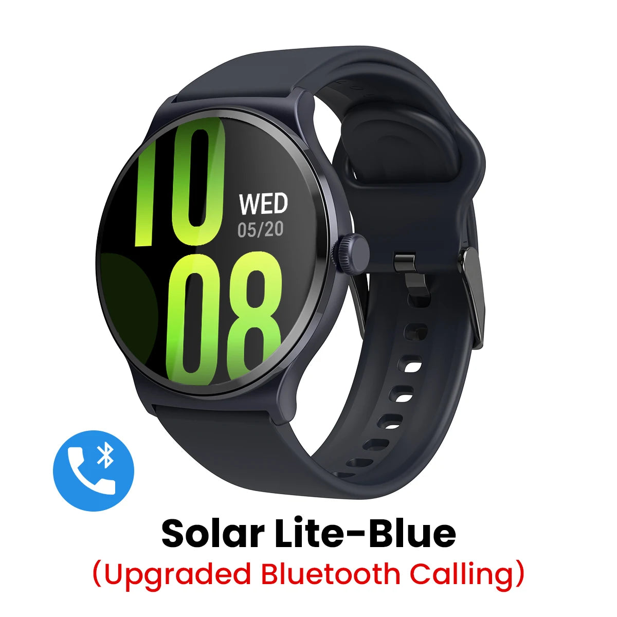 HAYLOU Solar Lite Smartwatch – Bluetooth Calling & Health Tracker