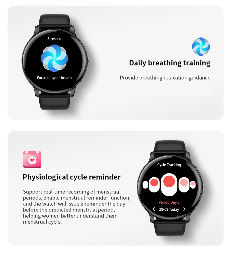 2025 Smartwatch for Women & Men – Bluetooth Call & Fitness Tracker