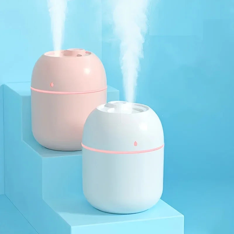 Mini USB Air Humidifier – 220ml Portable Mist & Aroma Diffuser