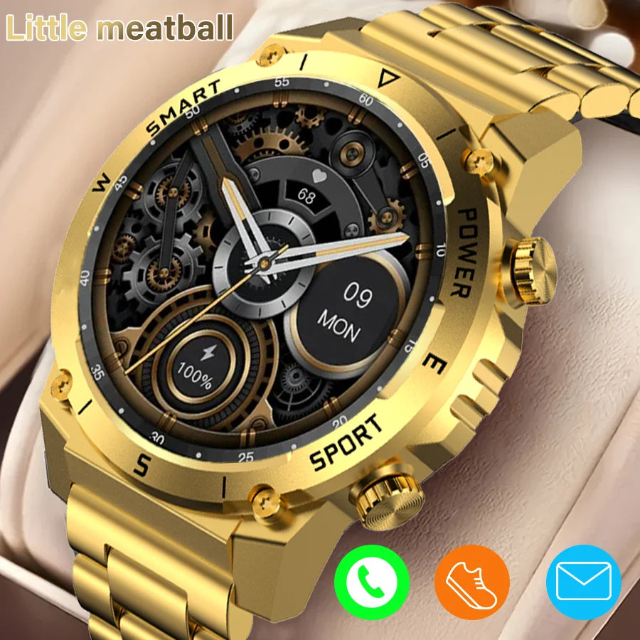 Men’s Fitness Smartwatch – Health Monitor with 1.46" HD Display