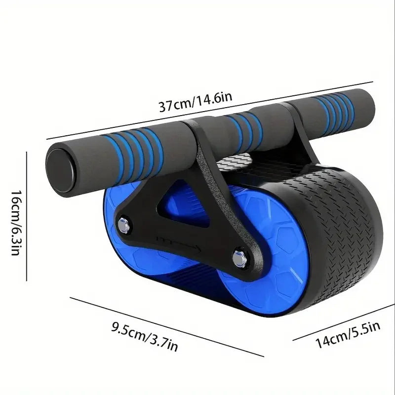 Stainless Steel Ab Roller – Core & Chest Training Wheel