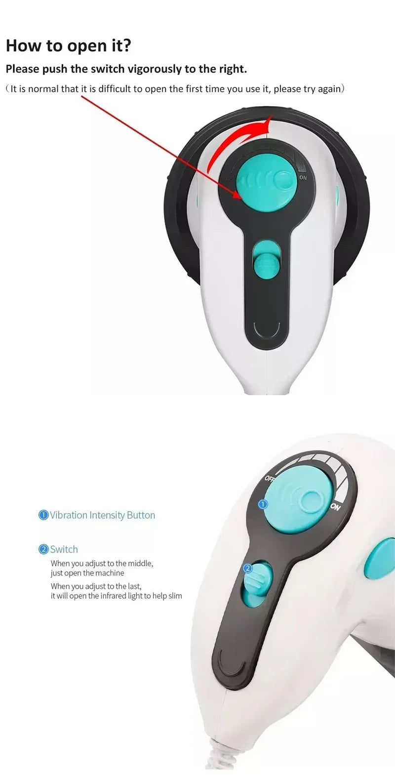 Electric Body Massager – Slimming, Anti-Cellulite & Pain Relief