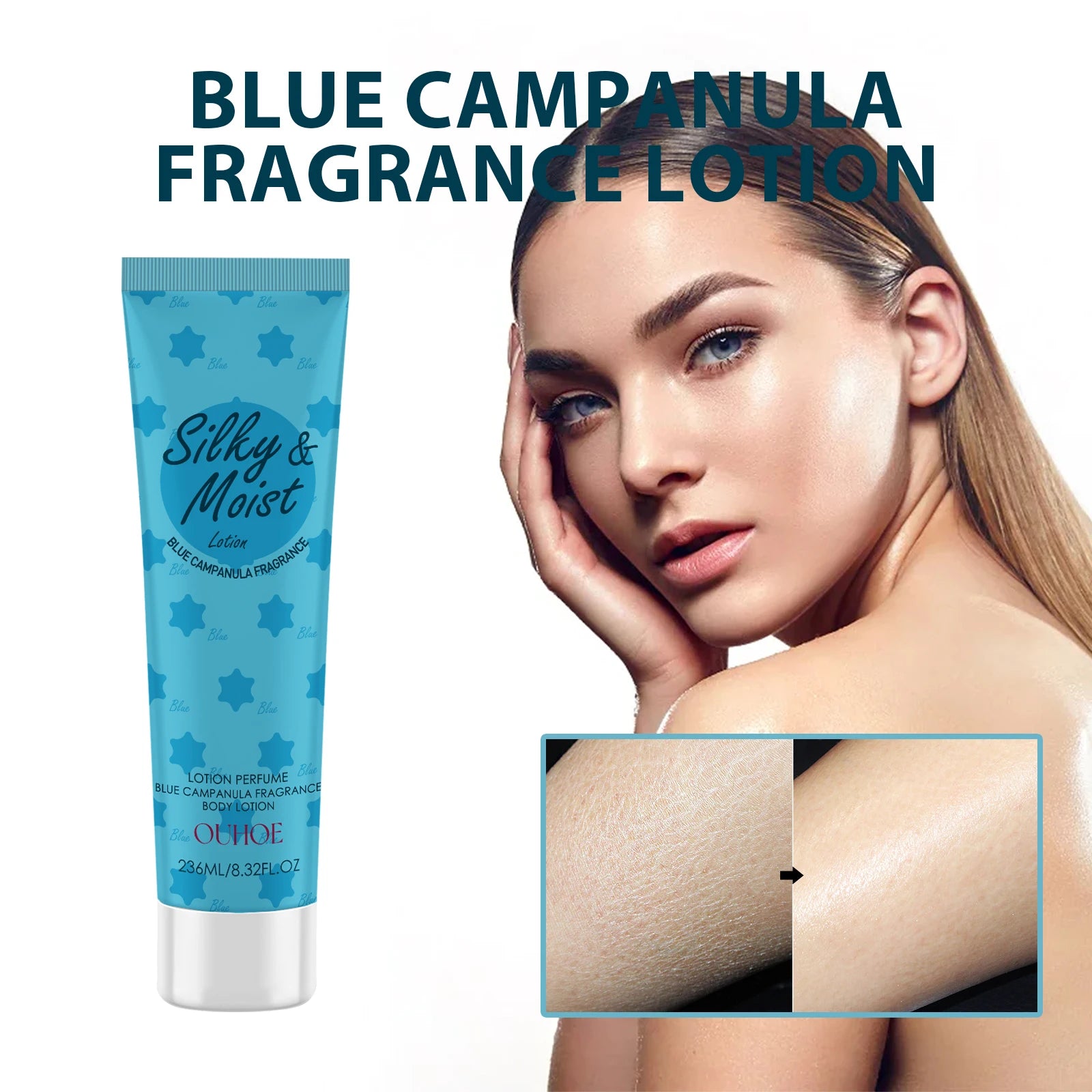 OUHOE Silky & Moist Body Lotion – Lightening & Whitening Care