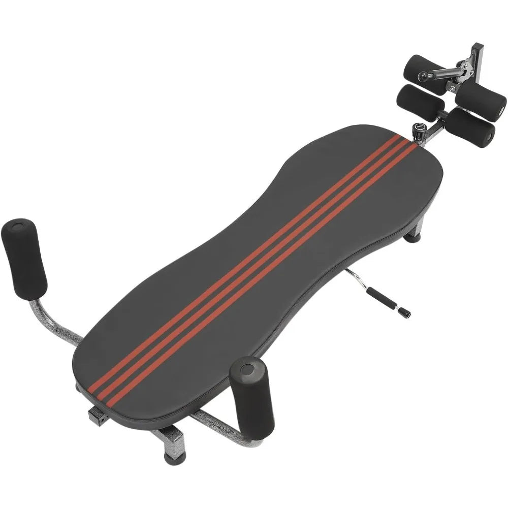Back Stretch Decompression Bench – Inversion & Massage Fitness Machine