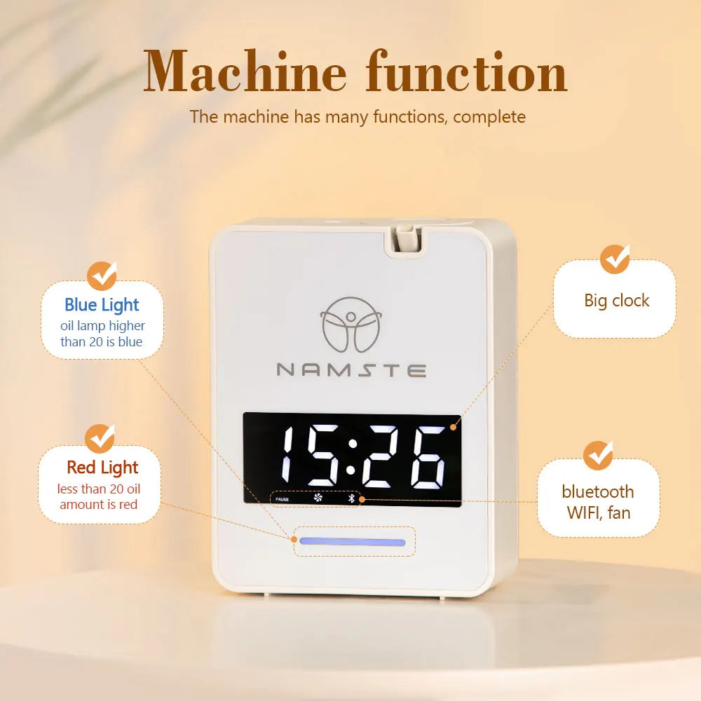 Namste Smart WiFi Bluetooth Diffuser – 300ml Aromatherapy Air Purifier