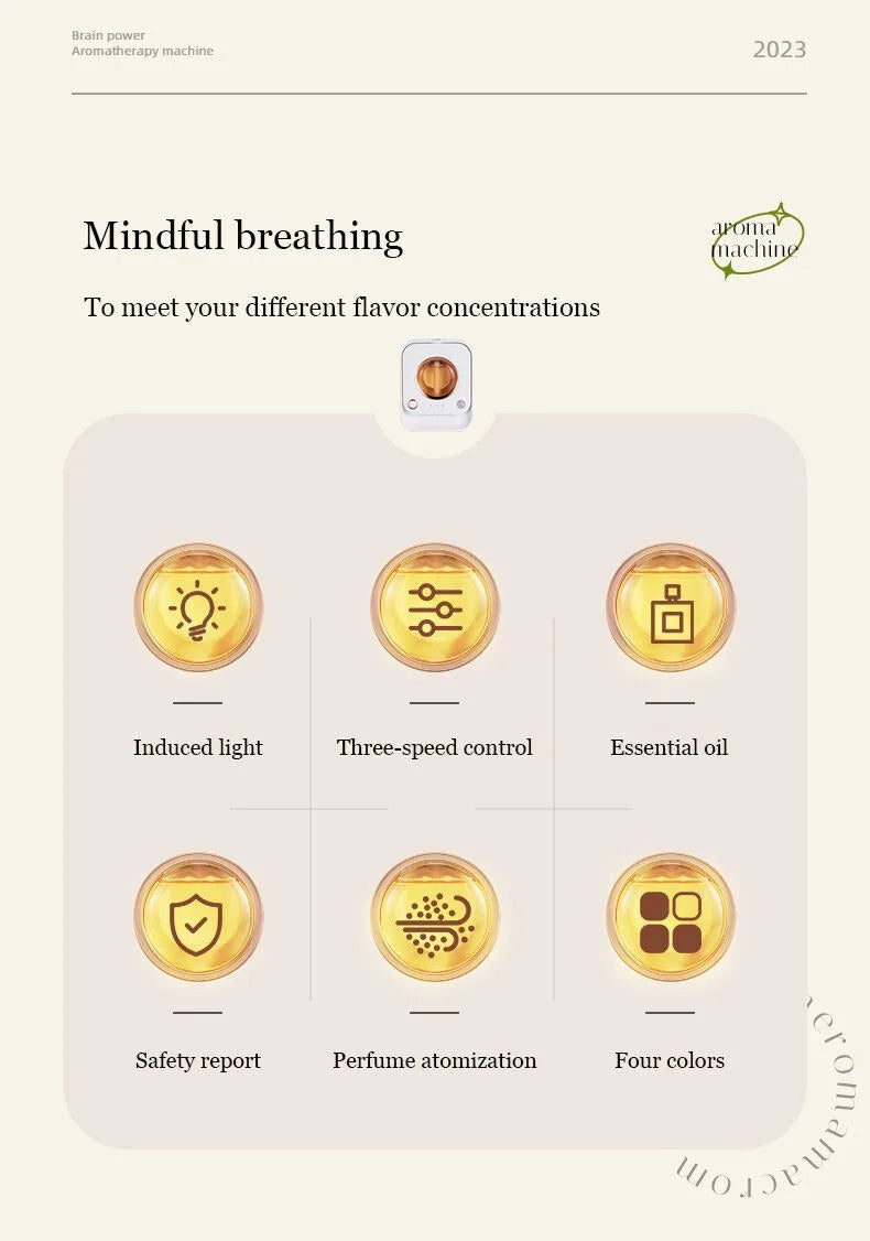 Automatic Aromatherapy Humidifier – Digital Display & LED Lights