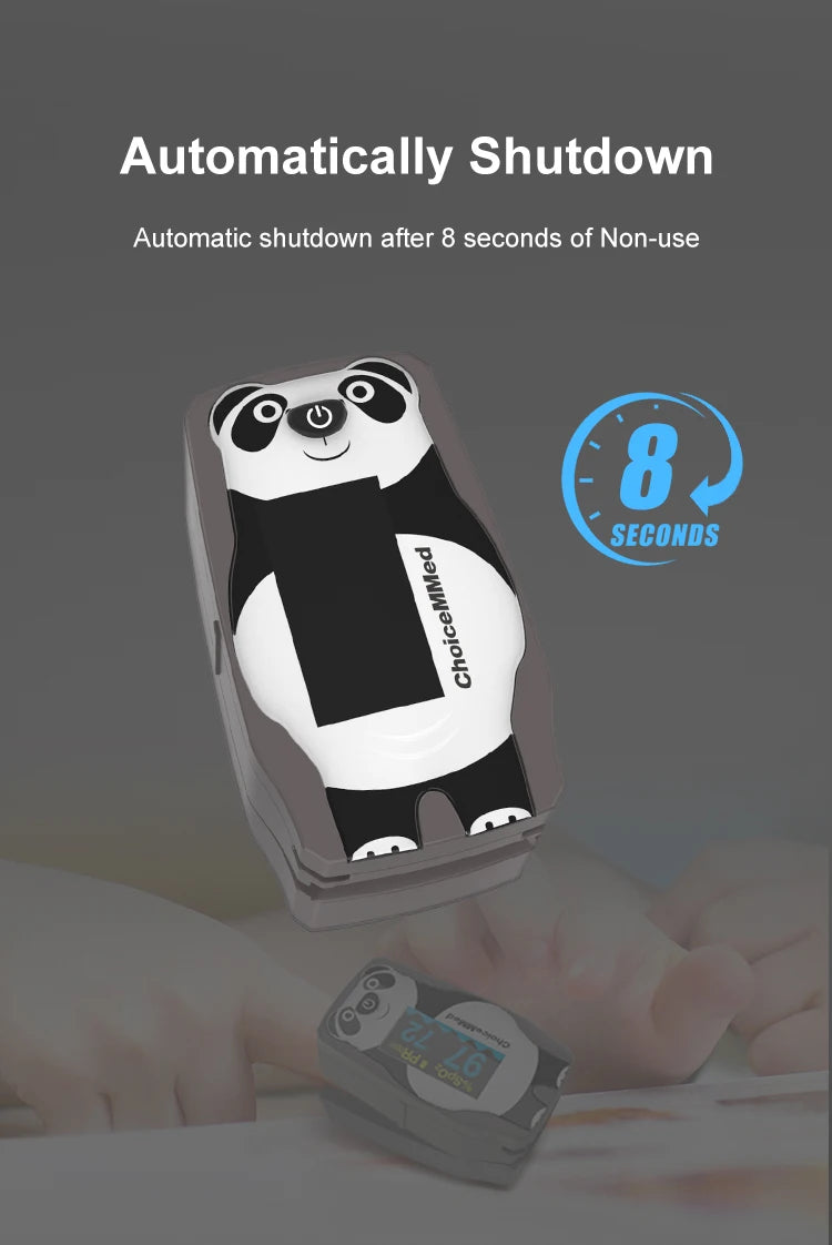 Pediatric Finger Pulse Oximeter – SpO2 & Heart Rate Monitor (OLED Display)