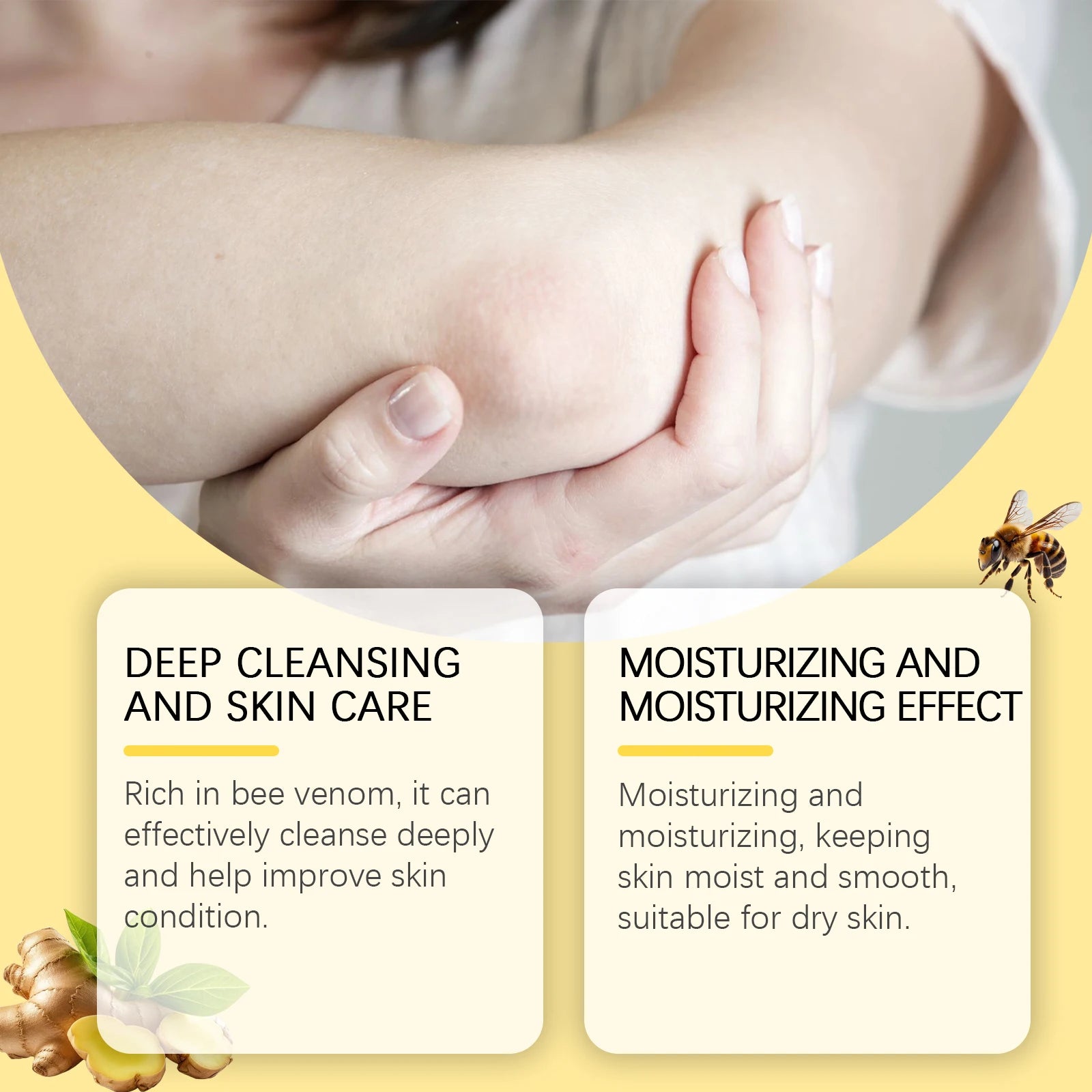 Bee Venom Handmade Honey Soap – Natural Skin Cleanser