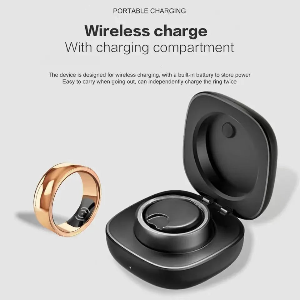 Smart Ring SR200 – Health Tracker for Heart Rate, SpO₂ & Temperature