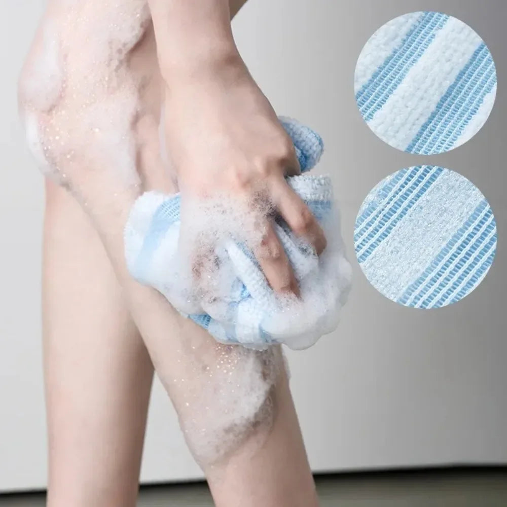 Japanese Nylon Bath Scrubber – Back & Body Exfoliating Towel