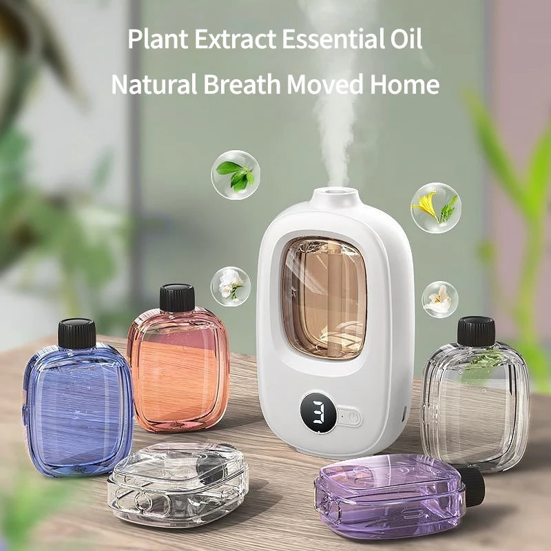Automatic Aromatherapy Diffuser – Rechargeable Air Freshener & Humidifier
