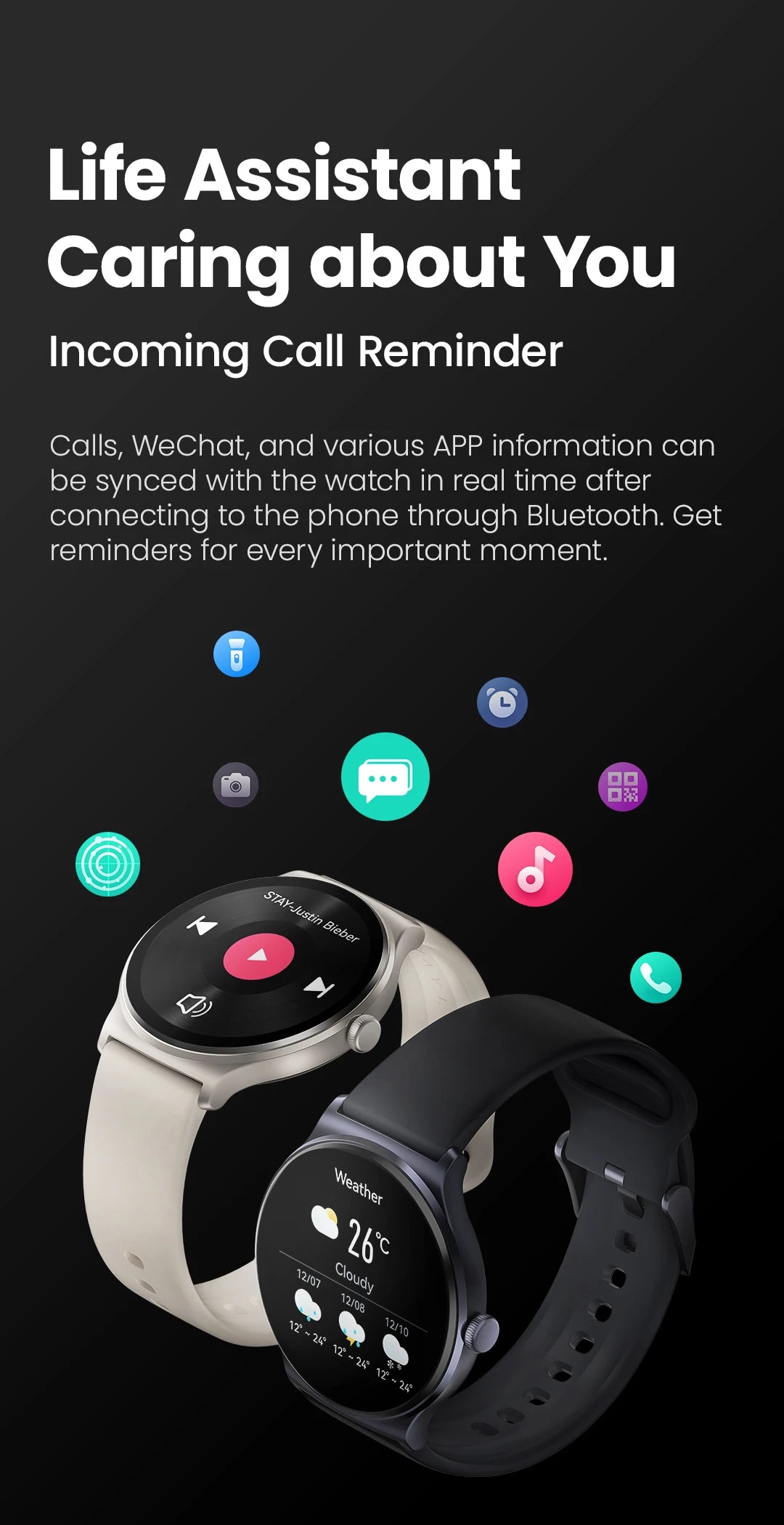 HAYLOU Solar Lite Smartwatch – Bluetooth Calling & Health Tracker
