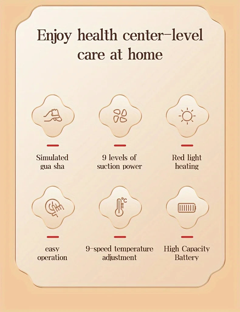 Electric Meridian Massage Brush – Cupping & Scraping Body Therapy Tool